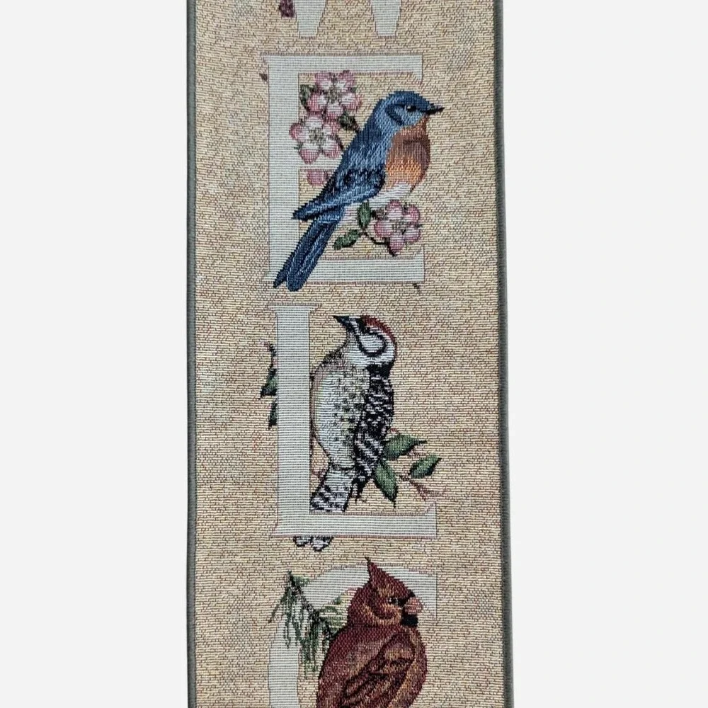 Nancy Shumaker Pallan Bird Watchers Alphabet Tapestry